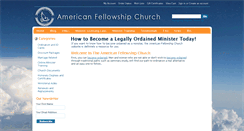 Desktop Screenshot of amfellow.org